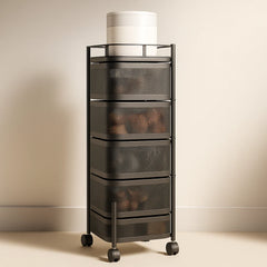 Elegant Square Shaped Metal Basket