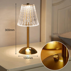 New Design Night Touch Lamp 3 Modes Light Adjustable Brightness Metal Rod Best Quality