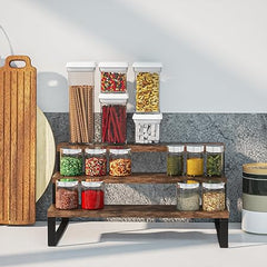 3 Tier Multi-Purpose Rack Organizer Step Shelf Storage Holder