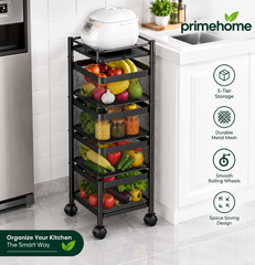 Premium Metal Vegetable Basket