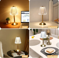 New Design Night Touch Lamp 3 Modes Light Adjustable Brightness Metal Rod Best Quality