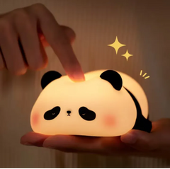 Panda lamp_ Panda Silicone Night Light_ Panda USB Rechargeable Touch SensorUSB