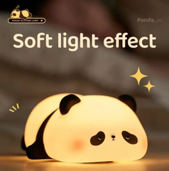 Panda lamp_ Panda Silicone Night Light_ Panda USB Rechargeable Touch SensorUSB
