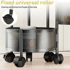Premium Metal Vegetable Round Basket
