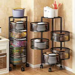 Premium Metal Vegetable Round Basket